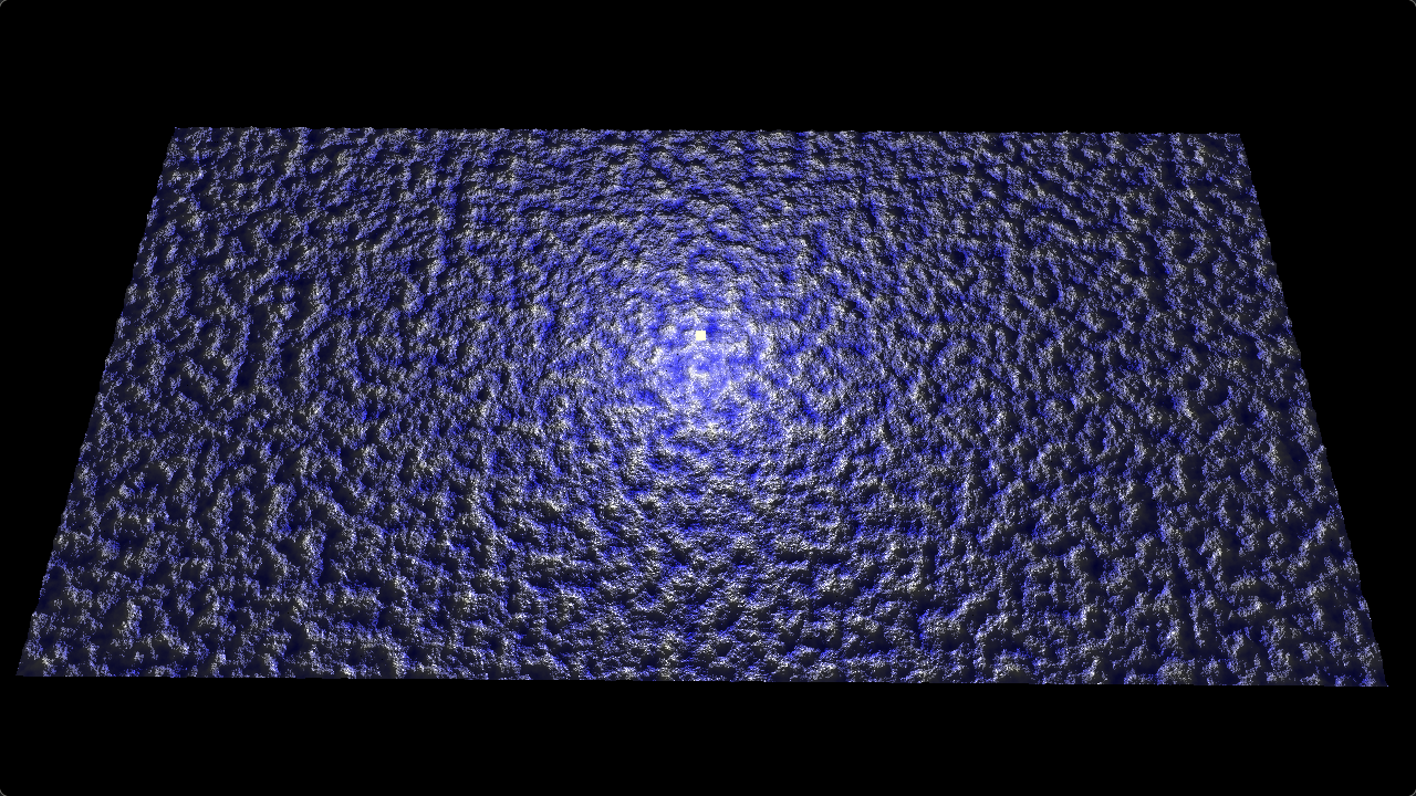 Large heightmap from far away, looking almost like an ocean.